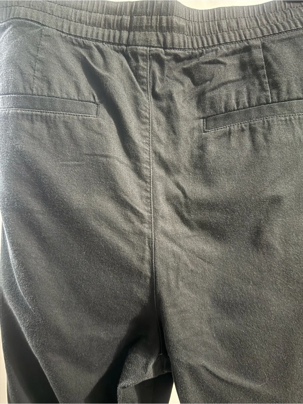 GAP Women's Black Drawstring Easy Pants